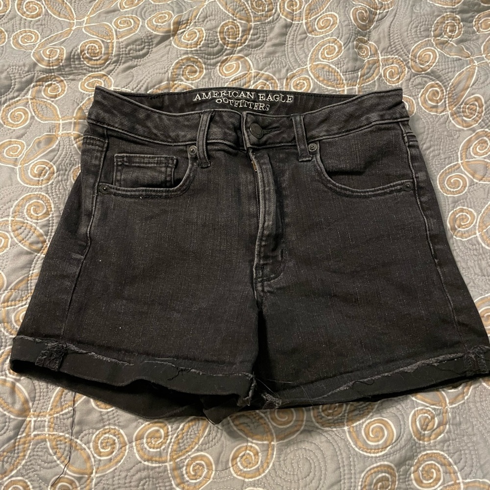 American Eagle high waisted jean shorts